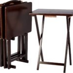 Mesa plegable de madera